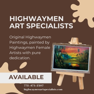 Highwaymen Paintings by Female Artists