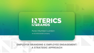 Employer Branding & Employee Engagement: A Strategic Approach
