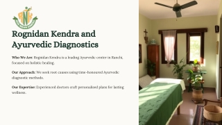 Unlocking Holistic Healing: Ayurvedic Diagnostics at Rognidan Kendra