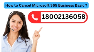 How to Cancel Microsoft 365 Business Basic
