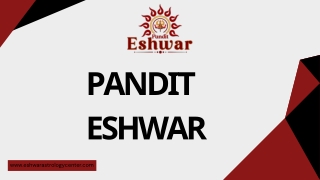 Shape Your Destiny with Pandit Eshwar – Astrology Expert in Montreal