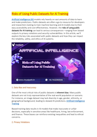Artificial Intelligence Training in Hyderabad | AI ML Course