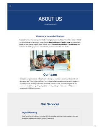 Business Strategy & Consulting Services