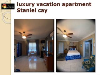 luxury vacation apartment Staniel cay