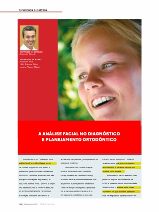 ANÁLISE FACIAL PARA TRATAMENTO ORTODÔNTICO pdf
