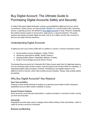 Buy Digital Account_ The Ultimate Guide to Purchasing Digital Accounts Safely and Securely