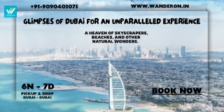 Glimpses Of Dubai For An Unparalleled Experience