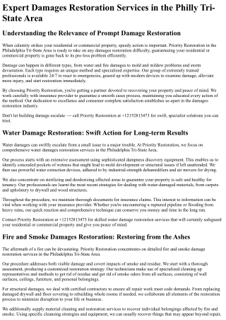 Priority Restoration