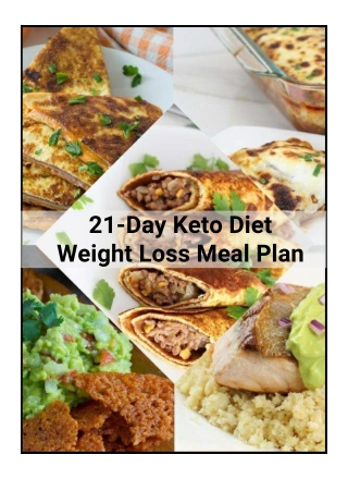keto diet meal plan