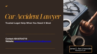 Car Accident Lawyer Atlanta GA - James E. Kee & Associates