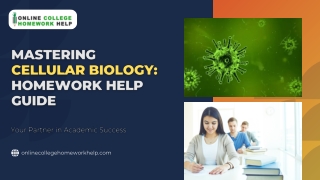Master Cellular Biology: Assignment Help and Study Guide