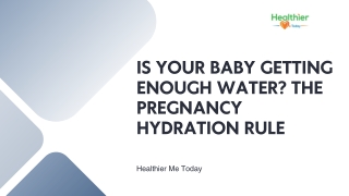 Dehydration During Pregnancy