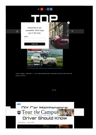 Car maintenance tips