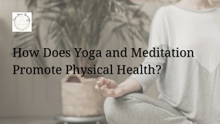 How yoga and meditation helped with my mental health