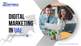 Digital Marketing UAE Presentation