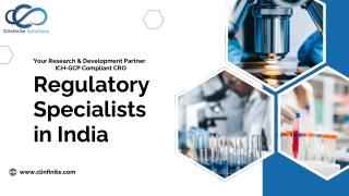 Regulatory Specialists In India