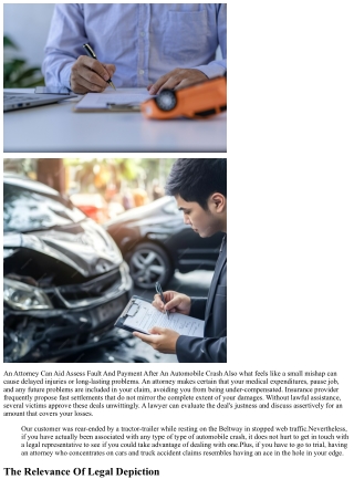 What Does A Vehicle Accident Lawyer Do? Essential Understandings On Their Duty A