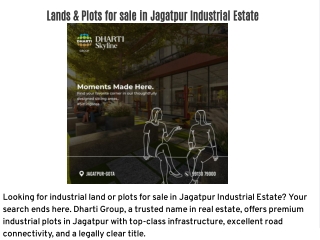 Lands & Plots for sale in Jagatpur Industrial Estate