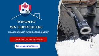 Toronto Waterproofers Basement Waterproofing Services