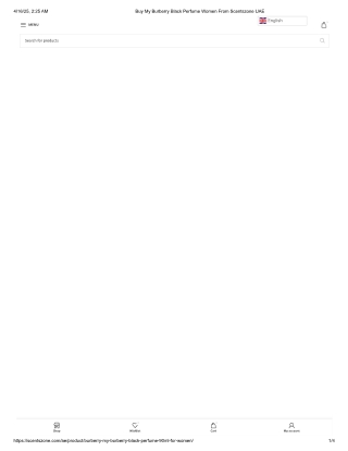 Burberry My Burberry Black Perfume 90ml For Women