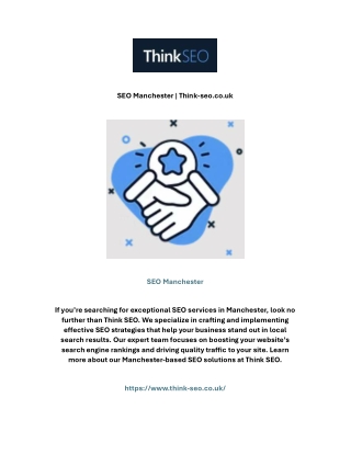 SEO Manchester | Think-seo.co.uk