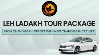 Leh Ladakh Tour Package from Chandigarh Airport – Explore the Land of High Passe