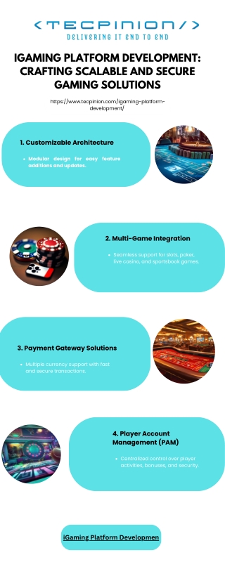 iGaming Platform Development Crafting Scalable and Secure Gaming Solutions
