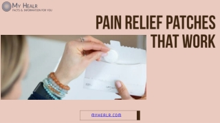 Effective Pain Management with MyHealr