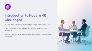 Efficient HR Service Management Solutions | Young HR Manager