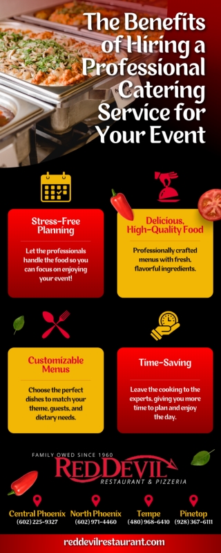 The Benefits of Hiring a Professional Catering Service for Your Event