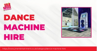 Dance Machine Hire That Brings the Fun to Life