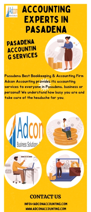Accounting Experts in Pasadena