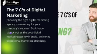 What are the 7 C’s of digital marketing