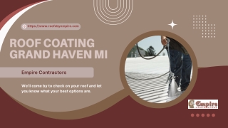 Roof Coating Services in Grand Haven, MI | Warranty-Proof Roofing Services