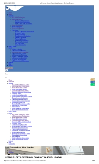 loft conversions west london