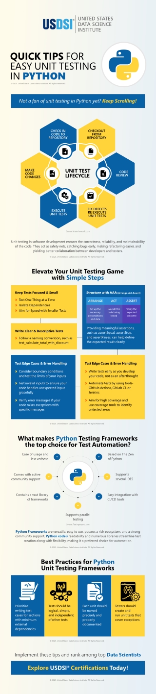 QUICK TIPS FOR EASY UNIT TESTING IN PYTHON