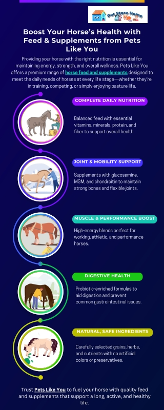 Boost Your Horse’s Health with Feed & Supplements from Pets Like You