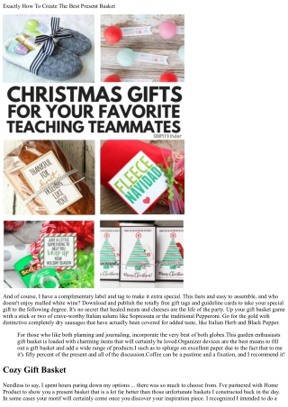 How To Make A Diy Gift Basket Way Of Life Blog Site