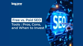 Free vs. Paid SEO Tools Pros, Cons, and When to Invest