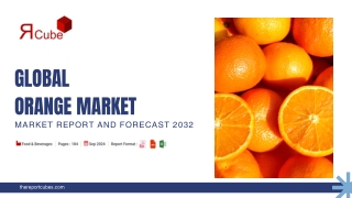 Orange Market Research Report: Growth Drivers, Challenges & Opportunities