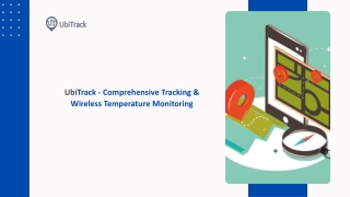 UbiTrack - Indoor Position Tracking & Wireless Temperature Monitoring