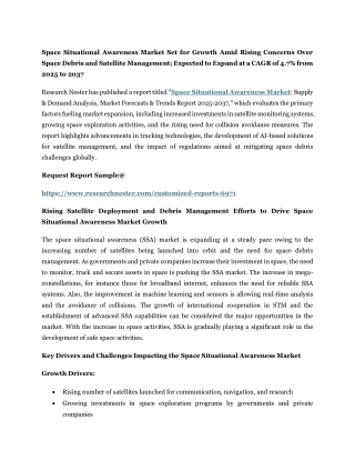 Space Situational Awareness Market