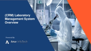 CRM Laboratory Presentation