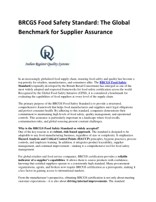 BRCGS certification (2)