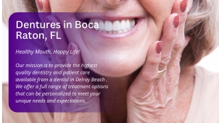 Dentures in Boca Raton, FL