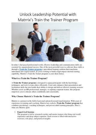 Achieve Excellence with ICF Coaching Certification from Matrrix