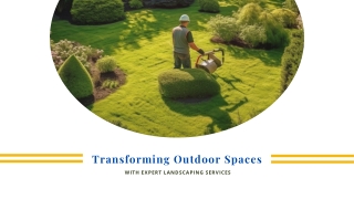 Expert Landscaping Comapny in Western New York