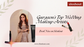 Wedding Makeup Artists in Gurgaon | Sloshout