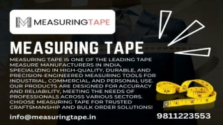 Tape Measure Manufacturers