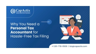 Why You Need a Personal Tax Accountant for Hassle-Free Tax Filing